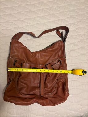 Kooba Tan Leather Shoulder Bag